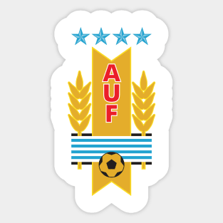 Uruguay futbol - AUF Sticker